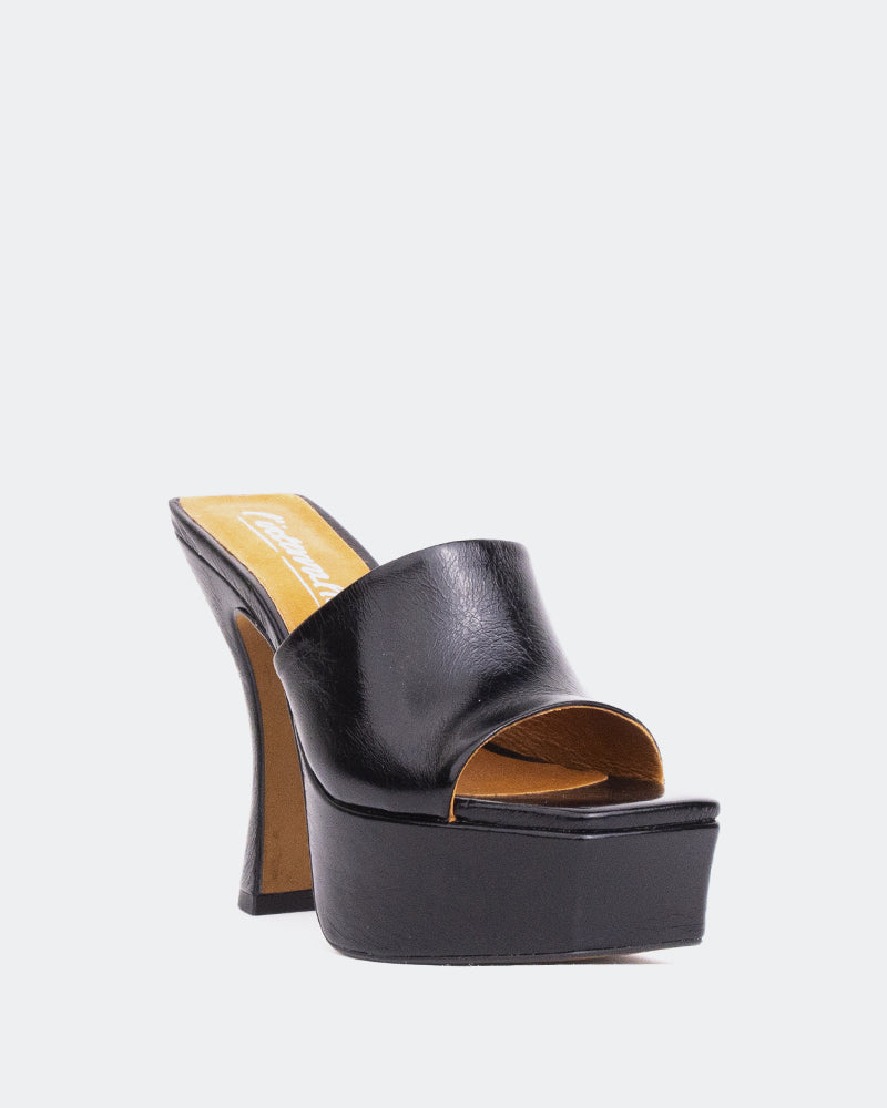 L'intervalle Weekend Noir Cuir Noir