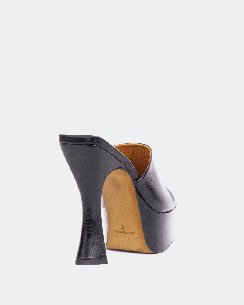 L'intervalle Weekend Noir Cuir Noir