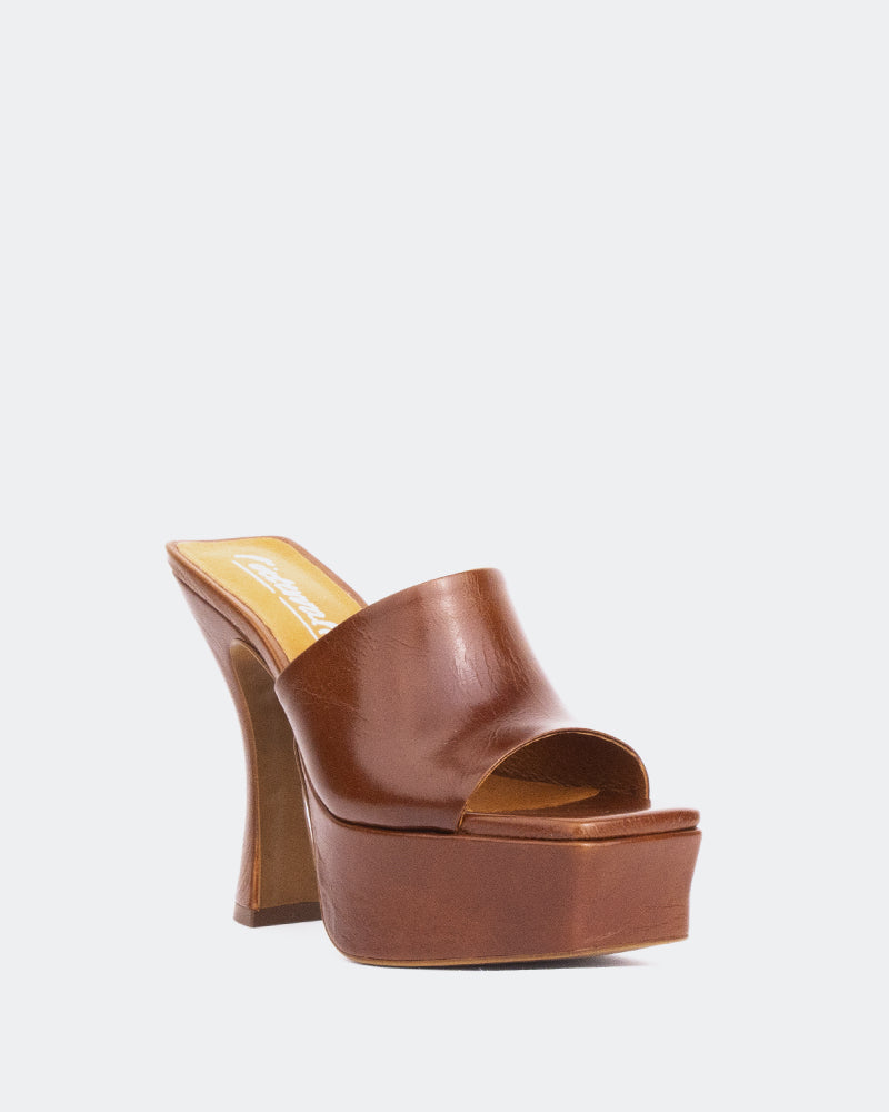 L'intervalle Weekend Ocre Cuir Ocre