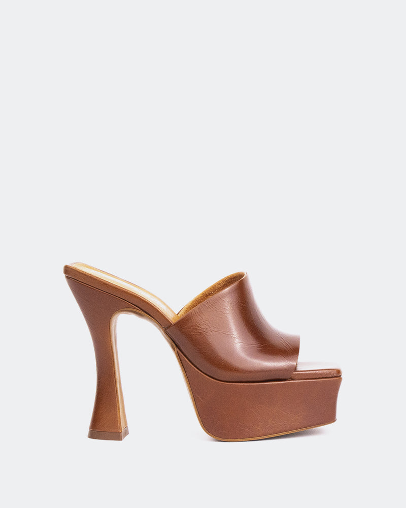 l'intervalle Weekend Ocre Cuir Ocre