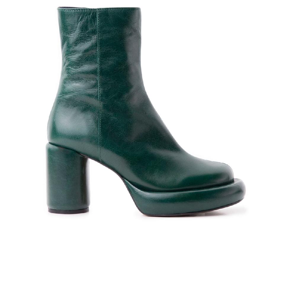 l'intervalle Weston Cuir foncé Vert Vert