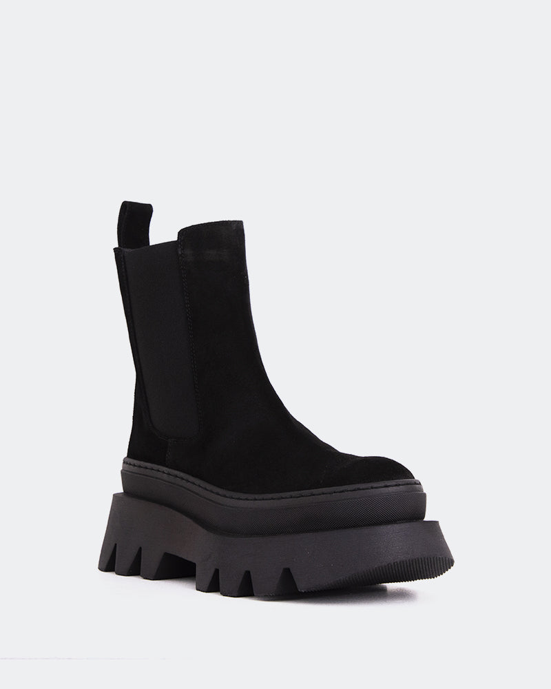 L'intervalle Wolfe Noir Suède Noir