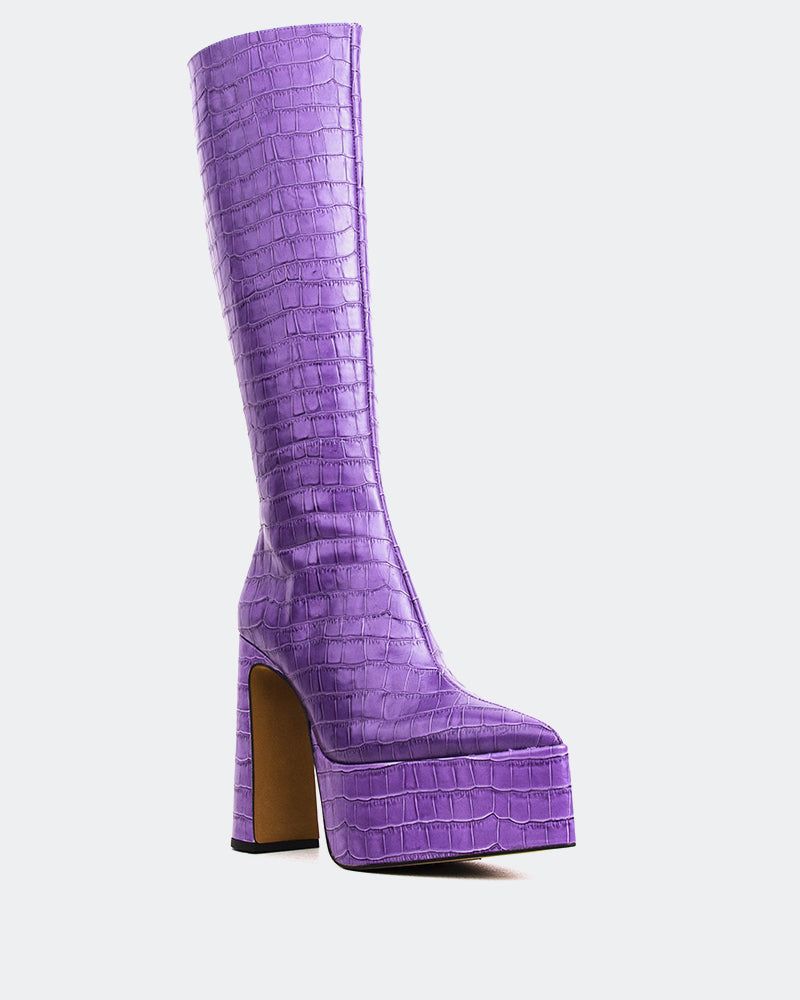L'intervalle Yaroslav Mauve Croco Mauve