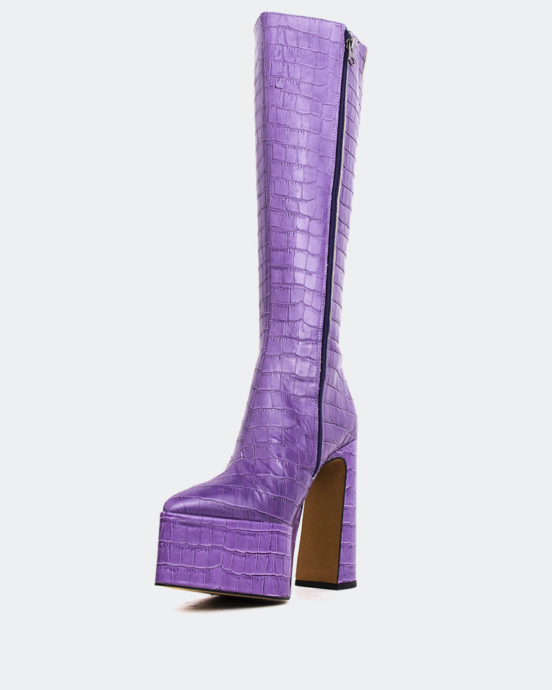 L'intervalle Yaroslav Mauve Croco Mauve