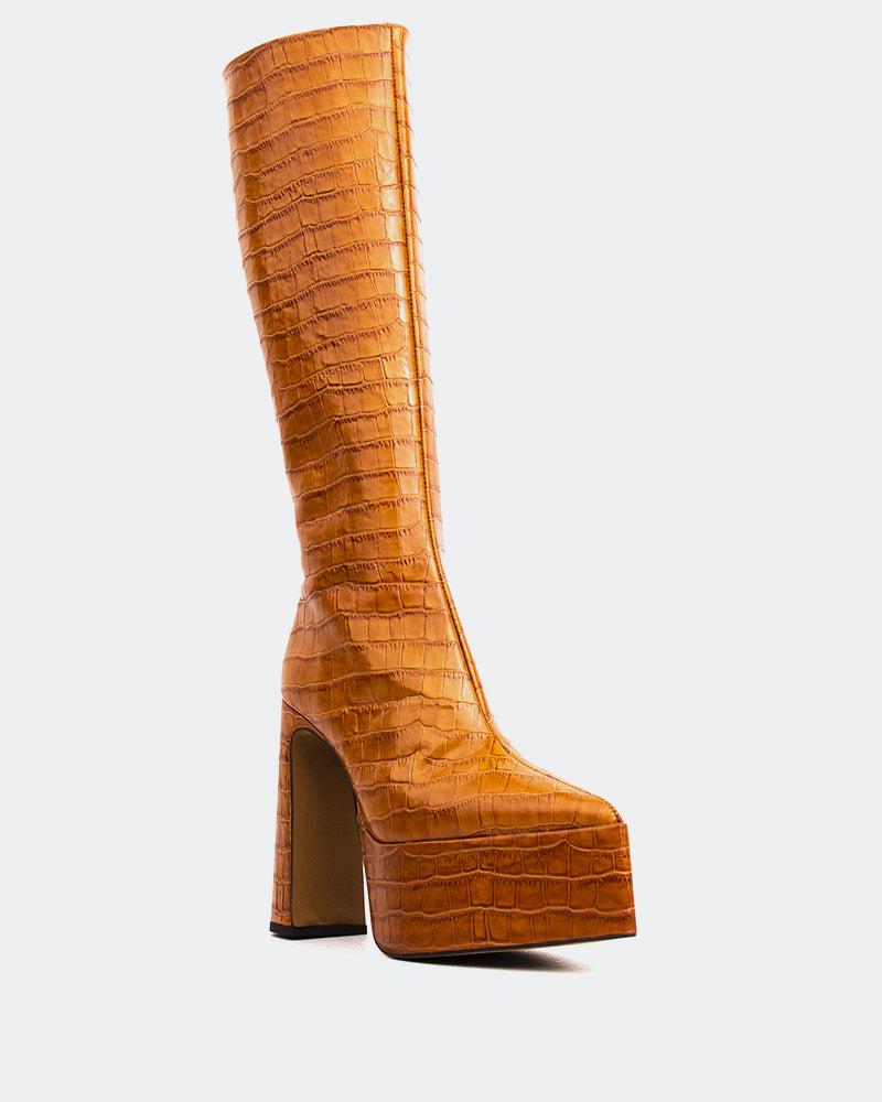 L'intervalle Yaroslav Rust Croco Orange