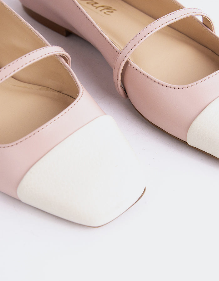 L'intervalle Yarrow Off WhtRose Leather Rose