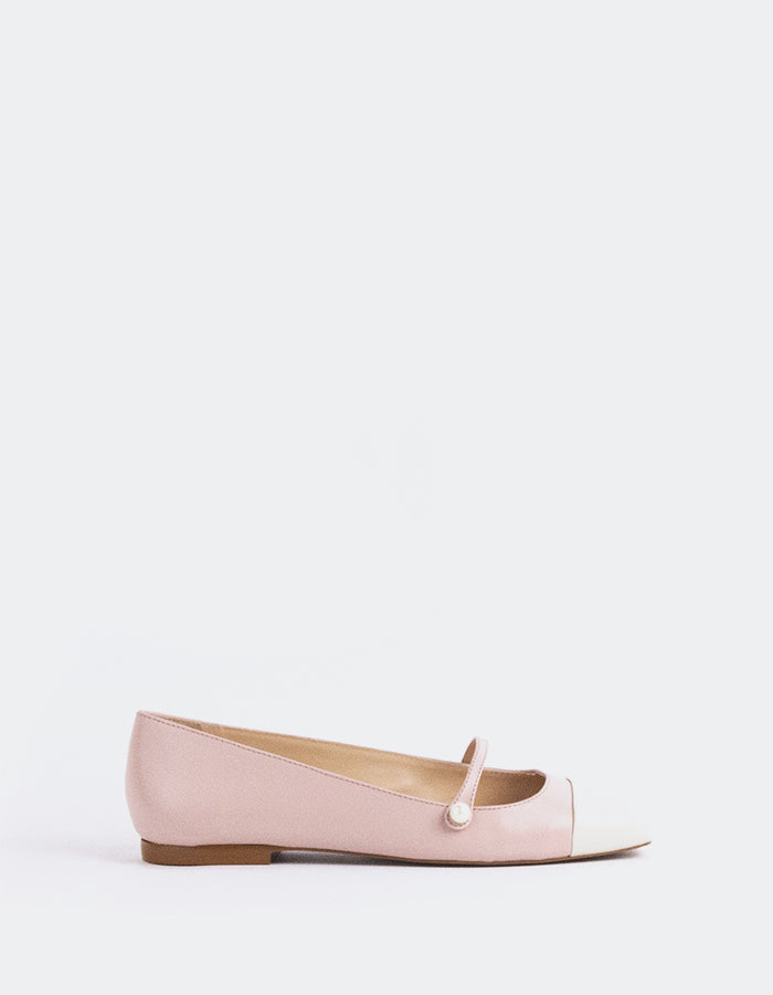 l'intervalle Yarrow Off WhtRose Leather Rose