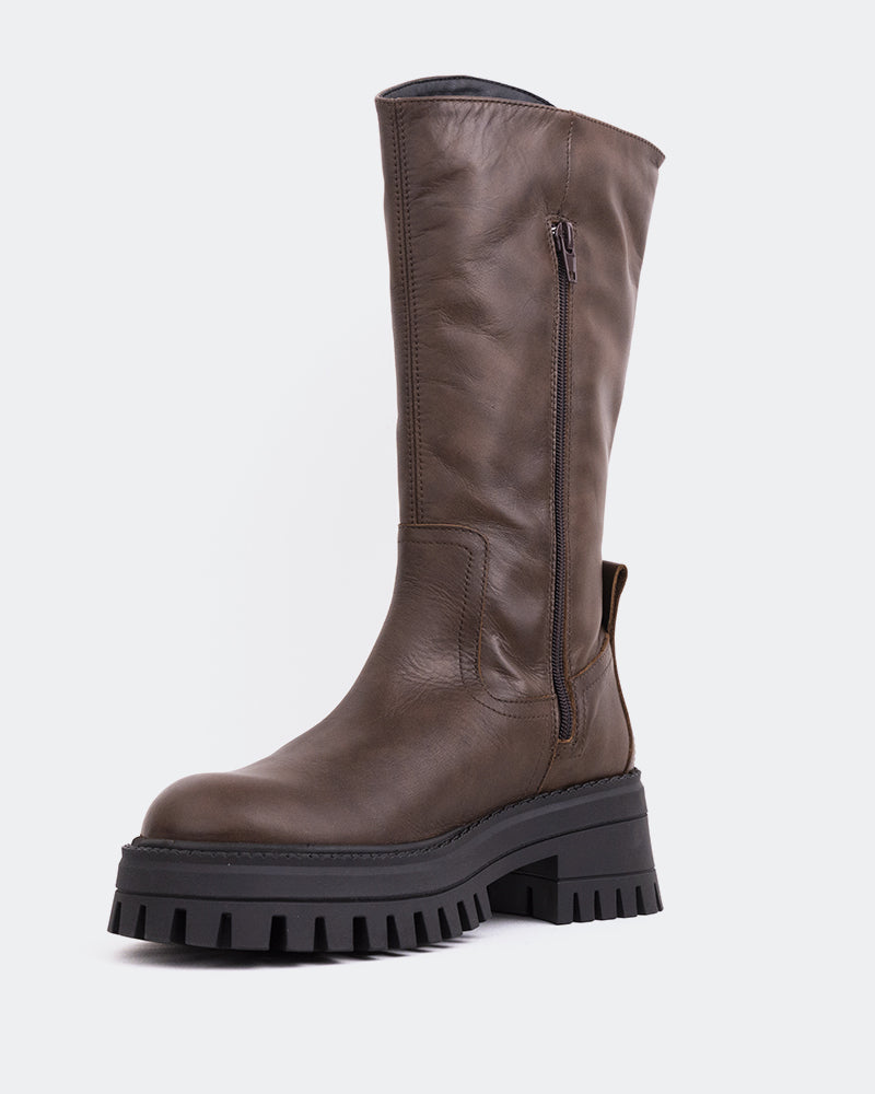 L'intervalle Zadir Brun Cuir Brun