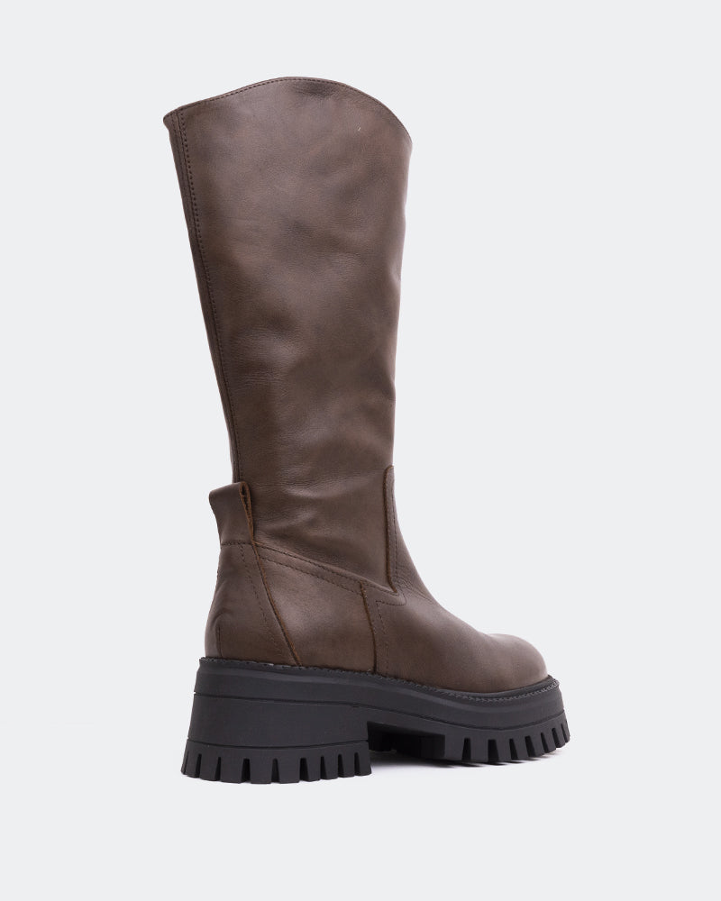 L'intervalle Zadir Brun Cuir Brun