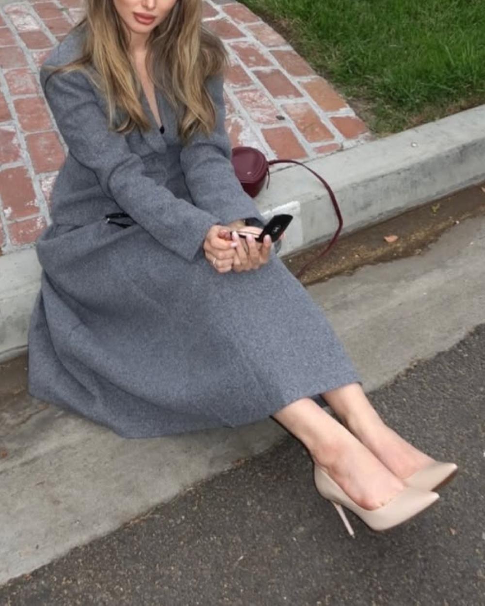 L'intervalle Zinnia Cuir Nu Nu