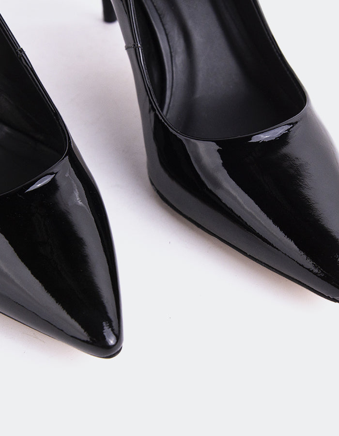 L'intervalle Zinnia Noir Verni Noir