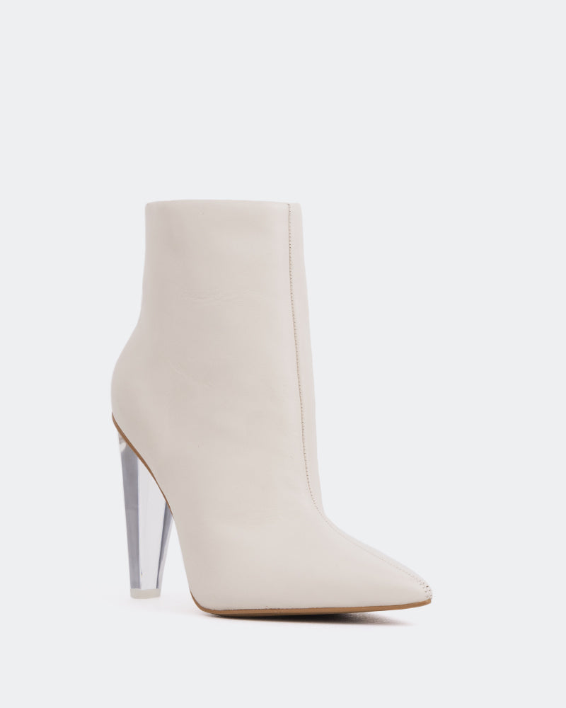 L'intervalle Zoi Cuir Crème Chameau