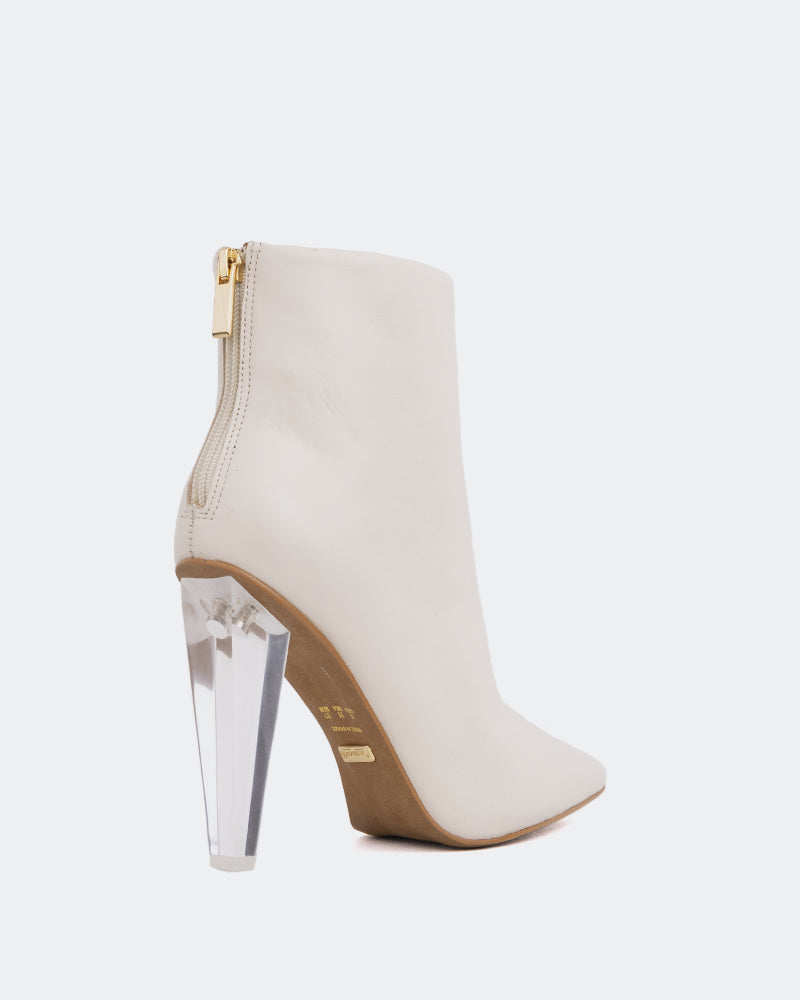 L'intervalle Zoi Cuir Crème Chameau