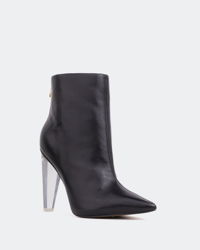 L'intervalle Zoi Noir Cuir Noir