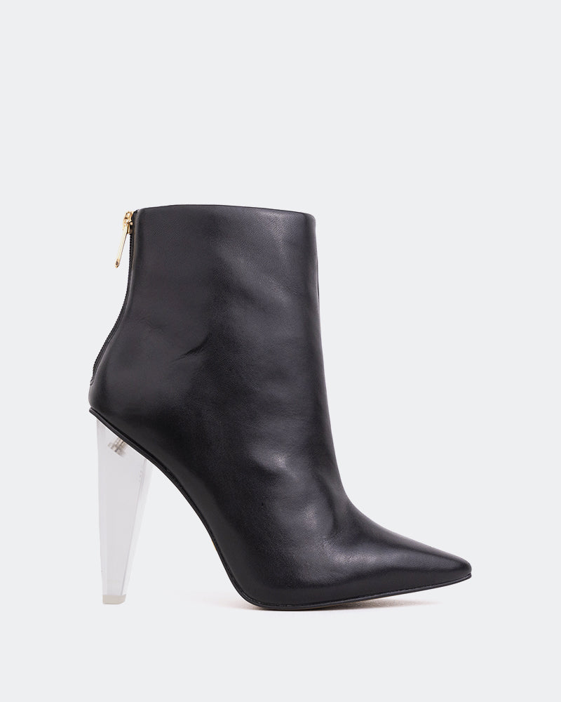 l'intervalle Zoi Noir Cuir Noir