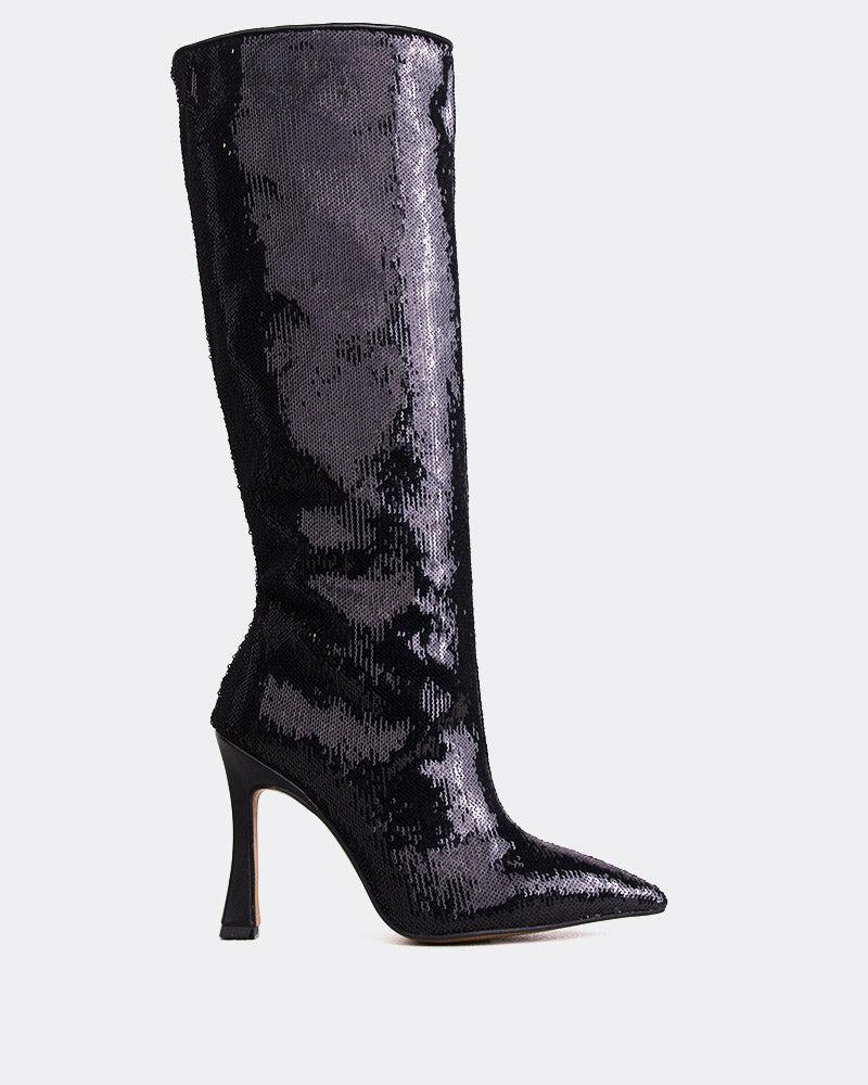 L'intervalle Zuri Noir Paillettes Noir