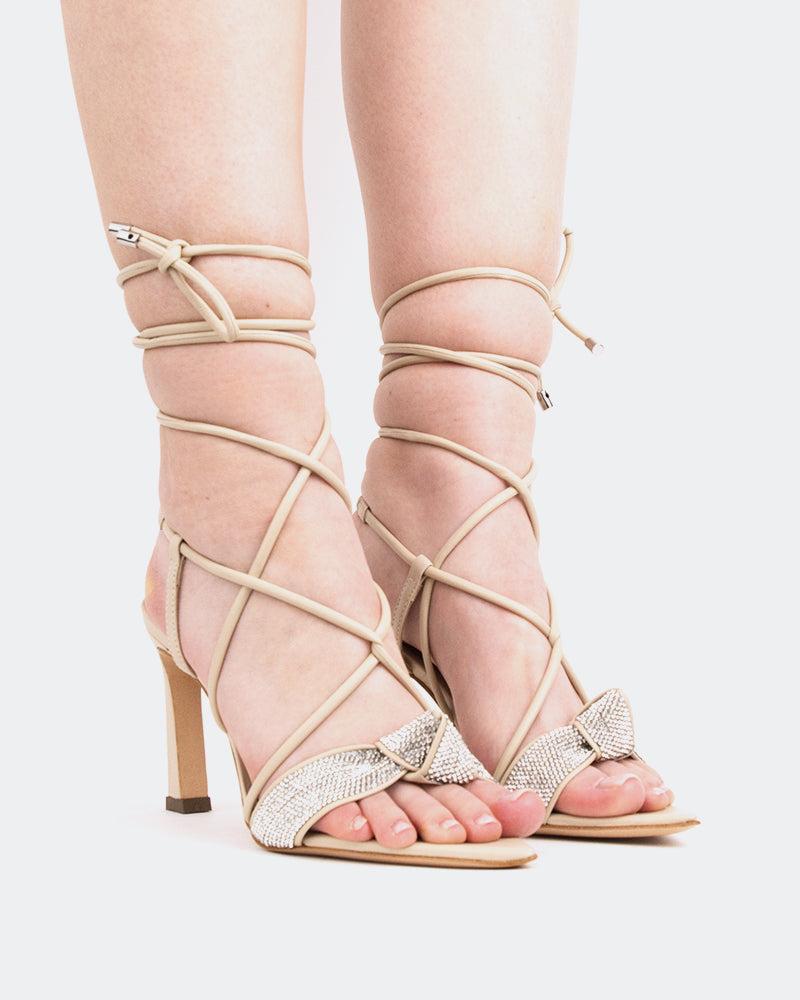 L'intervalle Maido Cuir Vanille/cuir Vanille Amande