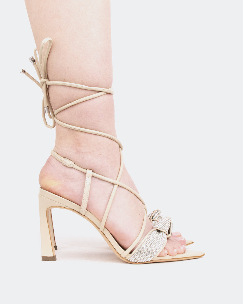 l'intervalle Maido cuir vanille/cuir vanille Amande