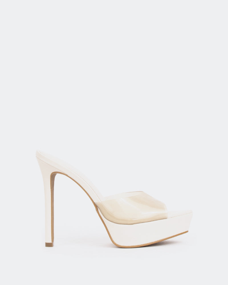 l'intervalle Nene Blanc Cassé Clear/Vinyl Blanc Cassé Blanc