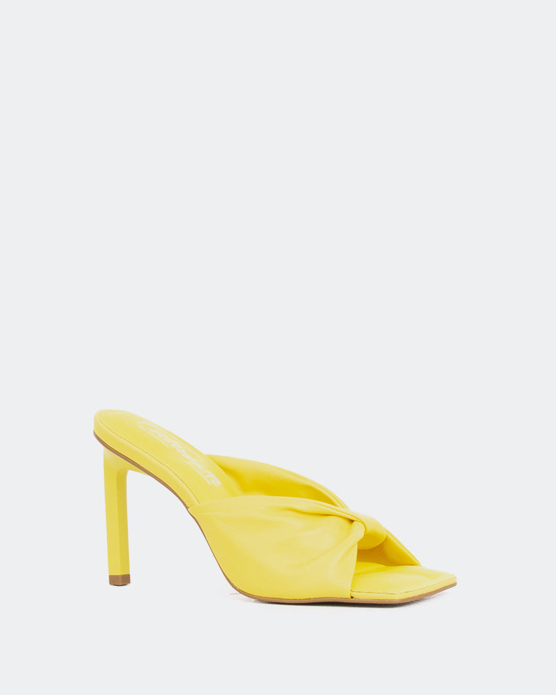 L'intervalle Paqueta Jaune Leather/Cuir Jaune Jaune