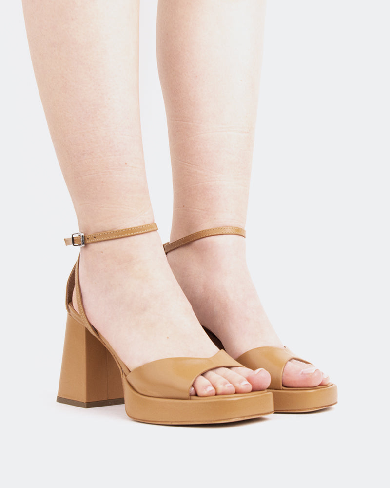 L'intervalle Pujol Chameau Leather/Cuir Chameau Chameau