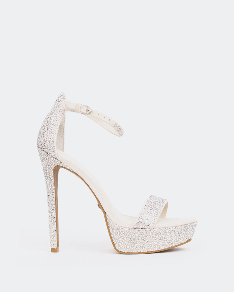 l'intervalle Rinna Blanc Cassé Suède /Suède Blanc Cassé Blanc