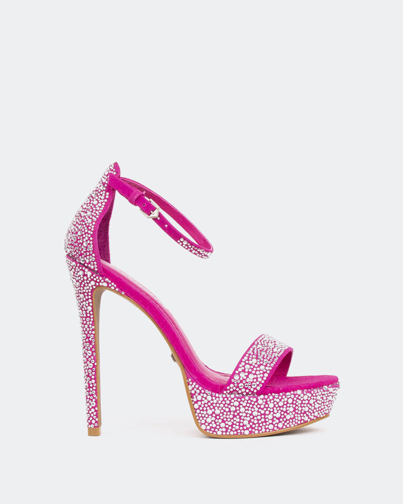 l'intervalle Rinna Fucshia Suède/Suède Fucshia Rose