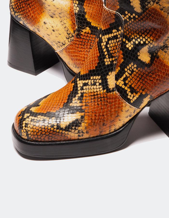 L'intervalle Rivington Multi-couleurs Serpent à Miel Imprimé Animal