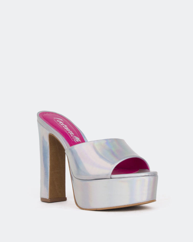 L'intervalle Tropicana Argent Miroir/Miroir Argenté Argent