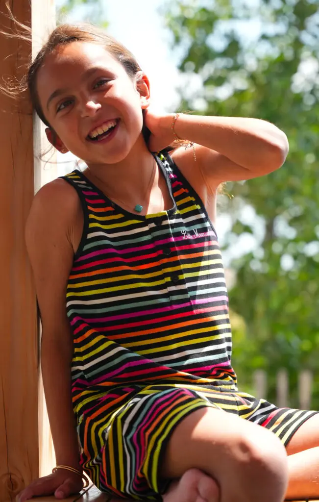 little marcel Combi-Short Enfant Fille CABERI MULTI 001FN