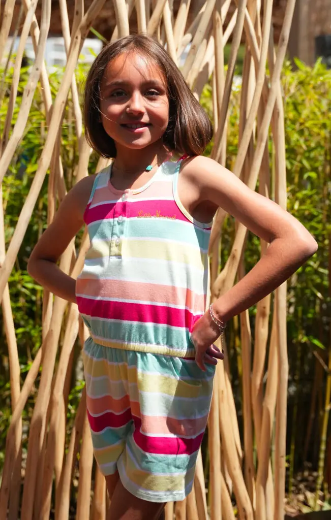 little marcel Combi-Short Enfant Fille CEMILI MULTI 002FB