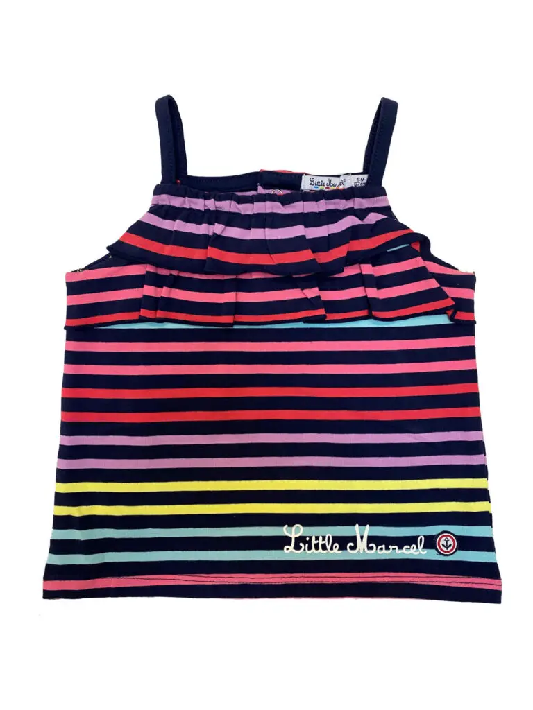 Little Marcel Ensemble Débardeur/short Bébé Fille Navy