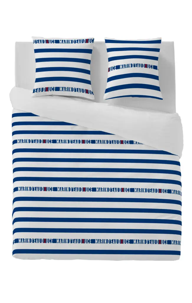 Little Marcel HOUSSE DE COUETTE COTON FRENCH NAVY TC BLEU