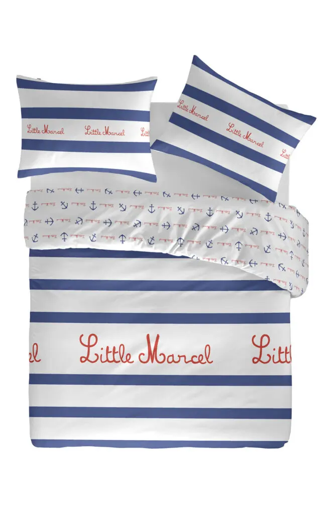 Little Marcel HOUSSE DE COUETTE COTON MORGANA/ANCLAS