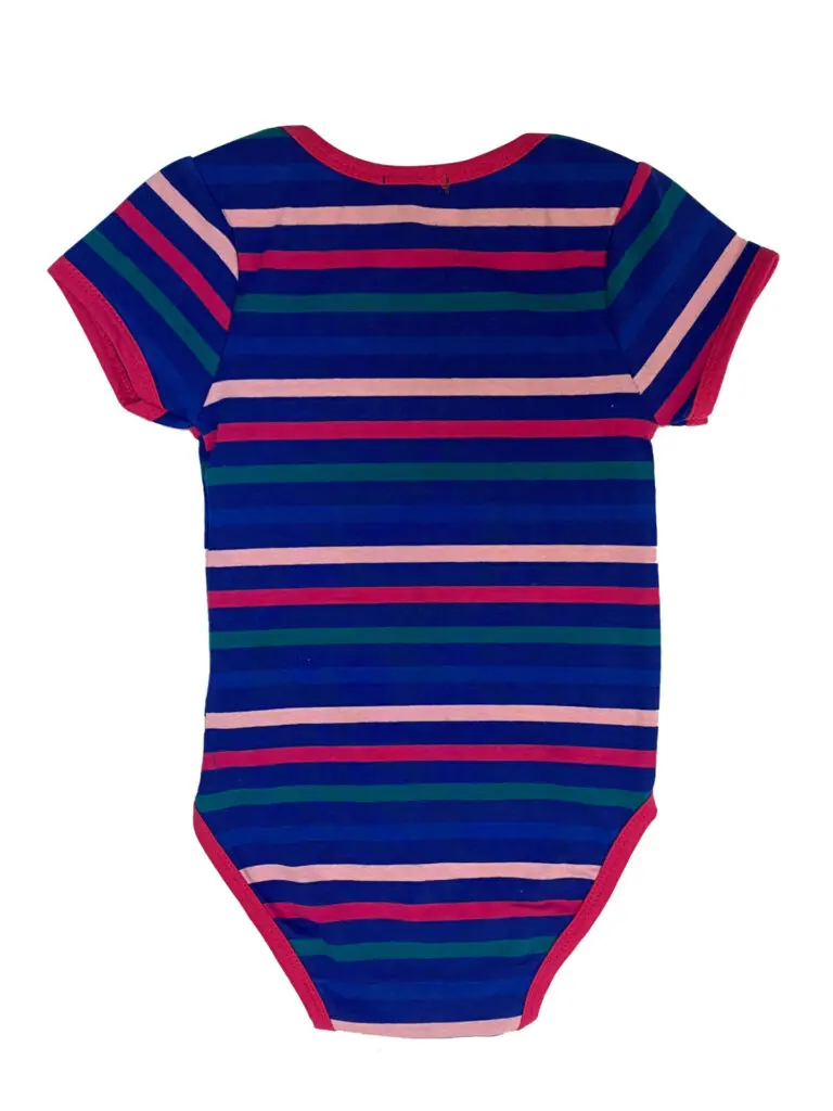Little Marcel Body Manches Courtes Bébé Fille Navy
