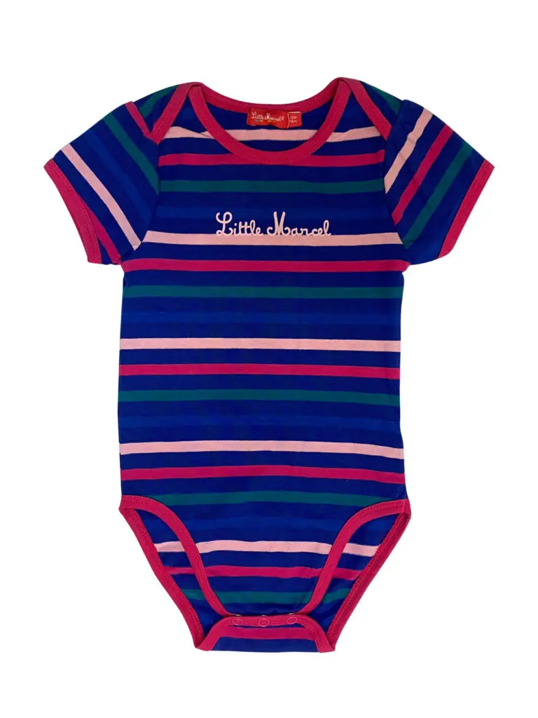 little marcel Body manches courtes bébé fille Navy