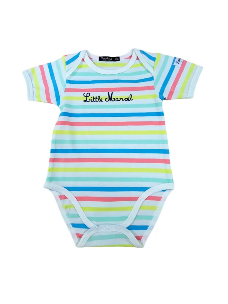 little marcel Body Manches Courtes Bébé Multi FB