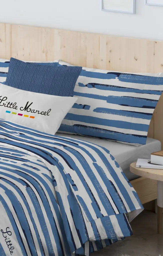 little marcel DRAP PLAT COTON SAMAY SB MULTI