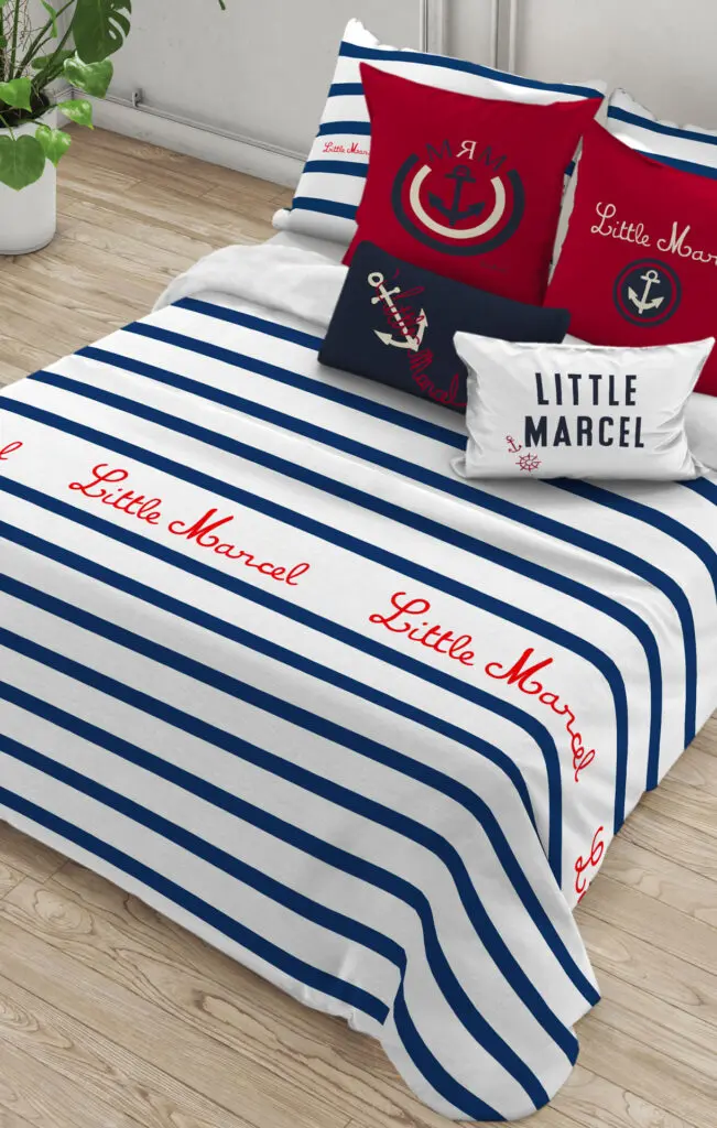 little marcel HOUSSE DE COUETTE COTON MORGANA