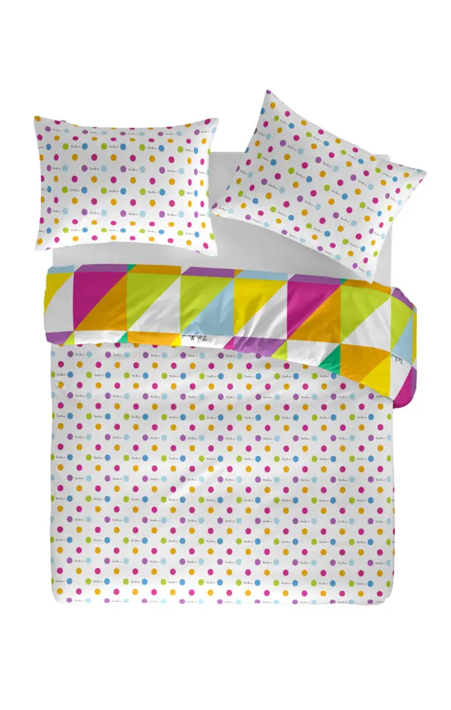 Little Marcel HOUSSE DE COUETTE PIRAMIDE/MINI DOTS