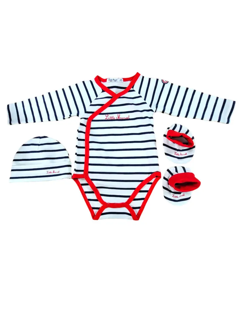 little marcel Kit naissance Bébé Marin Bleu-Marine