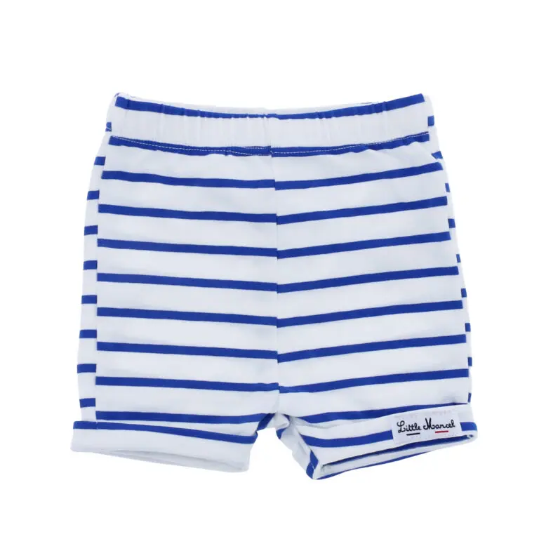 little marcel Short Bébé Marin bleu-électrique