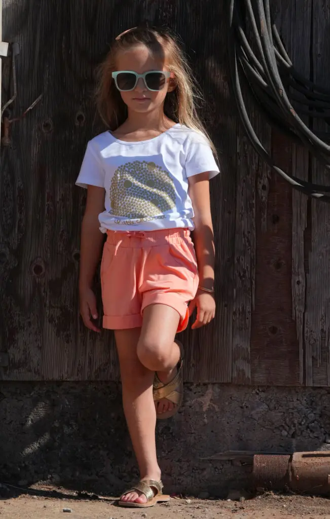 Little Marcel Short Enfant Fille SHORTINI ROSE