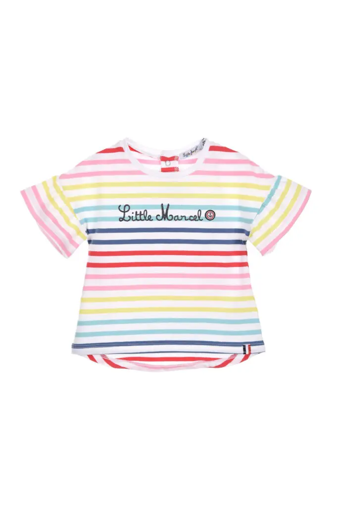 little marcel T-shirt manches Courtes Bébé fille