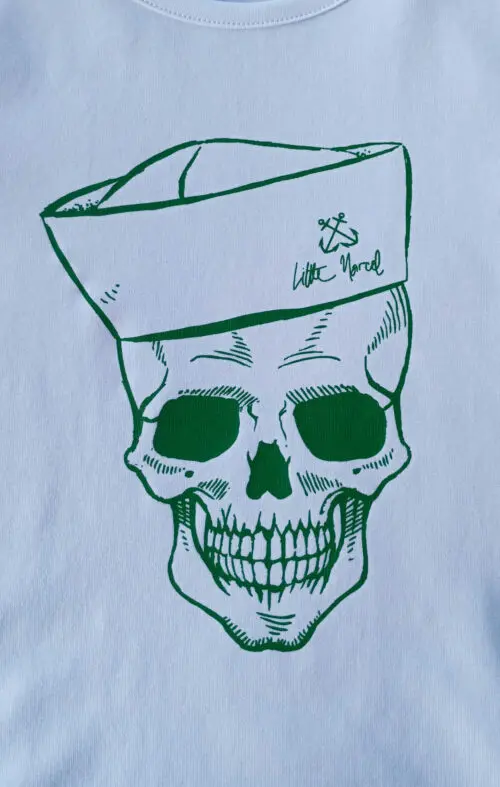Little Marcel T-shirt Mc Garçon AURELIEN BLANC