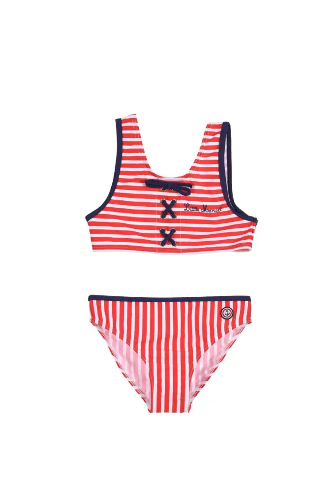 little marcel Maillot de bain brassière 2 pièces RED Enfant Fille