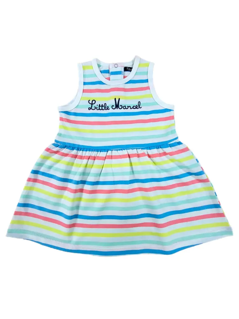 little marcel Robe Manches Courtes Bébé fille Multi FB