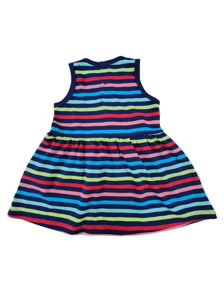 Little Marcel Robe Manches Courtes Bébé Fille Multi FN