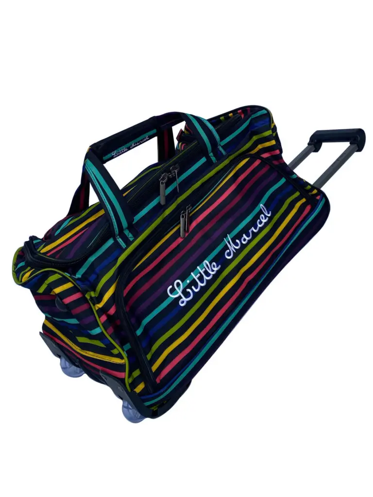 little marcel Sac De Voyage à Roulettes Souple Little Marcel Rayé 72cm