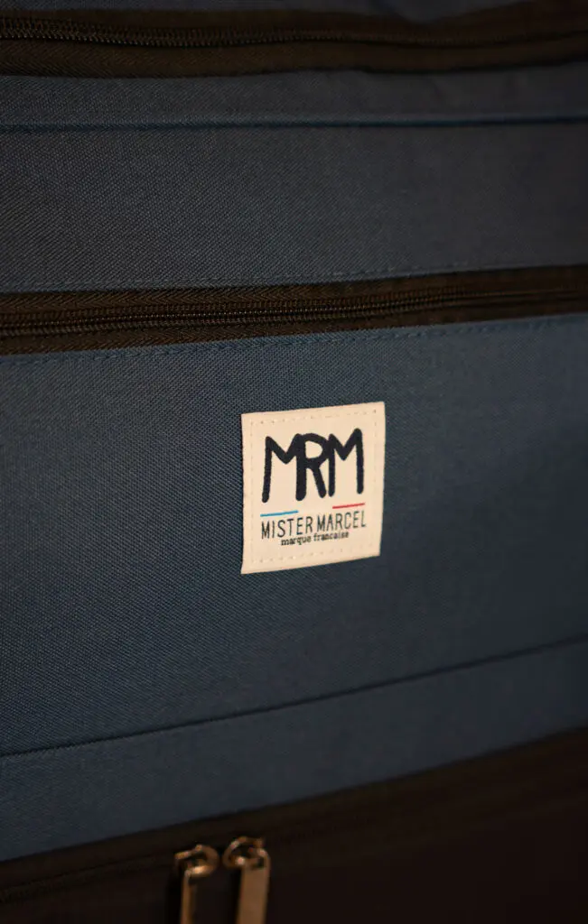 Little Marcel Sac De Voyage à Roulettes Souple Mister Marcel Marine 72 Cm
